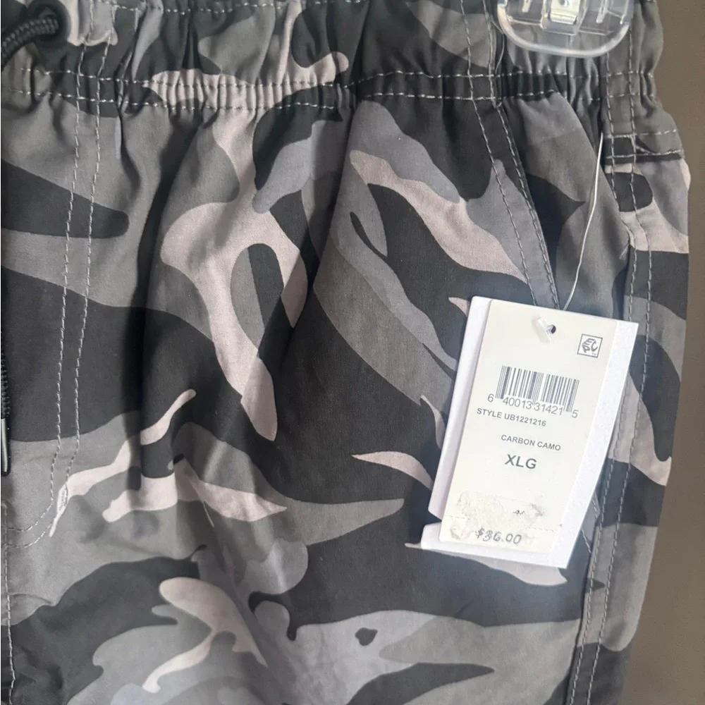 UNIVIBE Big Boys Stonedale Cotton Pull-On Cargo Shorts Size-XL Camouflage U